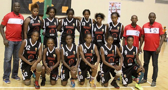 guinée_selection feminine de basket