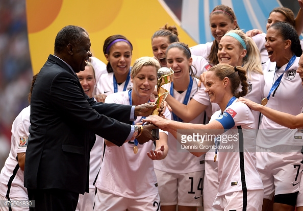 in the FIFA Women's World Cup Canada 2015 Final at BC Place Stadium on July 5, 2015 in Vancouver, Canada.