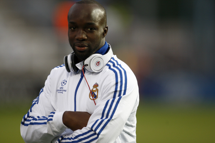 Football : Auxerre / Real Madrid - Champions League - 28.09.2010 - Lassana Diarra (Real Madrid)