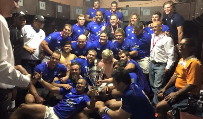 Welwitschias de la Namibie champion d'afrique de rugby 2015 groupe 1a