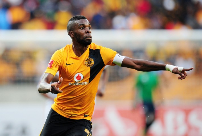 Tefu Mashamaite of Kaizer Chiefs during the Absa Premiership 2014/15 match between Chippa United and Kaizer Chiefs at the Nelson Mandela Bay Stadium, Port Elizabeth on the 09 May 2015 ©Muzi Ntombela/BackpagePix