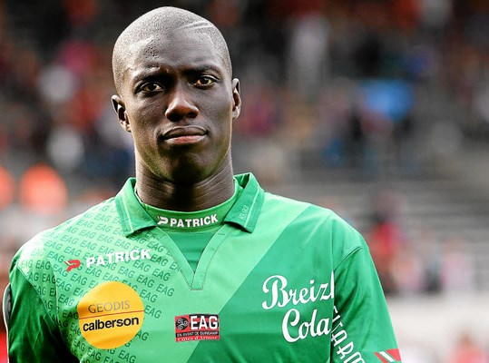 Montpellier - Guingamp (2-1) Samassa : « J'ai pété les plombs » -- Mamadou Samassa : « Jétais énervé, hors de moi, ce qui ne marrive pourtant que très rarement ! ».%%% Photo archive Patrick Tellier