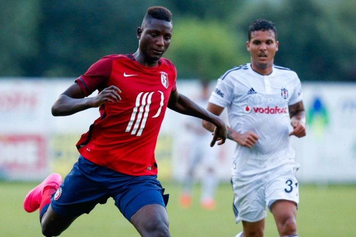 Sehrou Guirassy / Roman de Moraes Motta - 25.07.2015 - Besiktas / Lille - Match Amical
Photo : Rodriguez / GEPA / Icon Sport