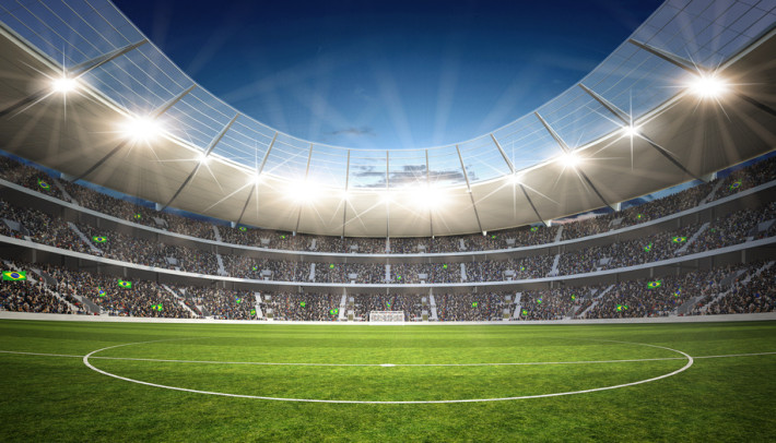 Stadion Mittellinie