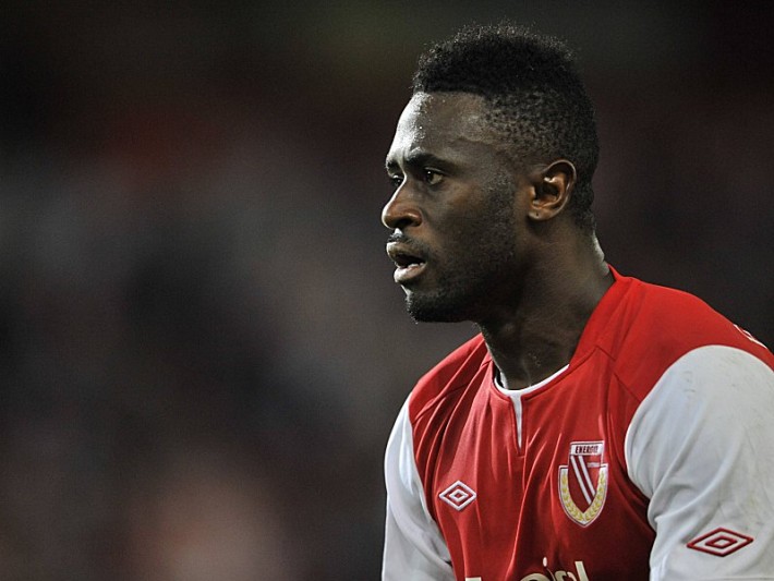 Bildnummer: 11443802 Datum: 14.09.2012 Copyright: imago/Eibner
Boubacar SANOGO (FC Energie Cottbus) /Portrait FC Energie Cottbus - FSV Frankfurt Fussball, Herren,2.Bundesliga, Cottbus 14.09.2012 ; Fussball GER 2. BL 2013 xsp x0x 2012 quer Fussball Männer 2.Bundesliga 2FBL Energie Cottbus FSV Frankfurt
Image number 11443802 date 14 09 2012 Copyright imago Eibner Boubacar Sanogo FC Energy Cottbus Portrait FC Energy Cottbus FSV Frankfurt Football men 2 Bundesliga Cottbus 14 09 2012 Football ger 2 BL 2013 x0x 2012 horizontal Football Men 2 Bundesliga Energy Cottbus FSV Frankfurt