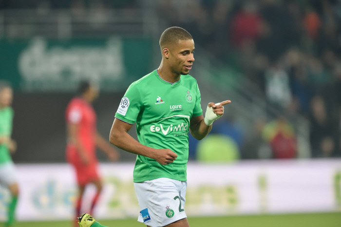 Joie de Kevin Monnet Paquet (saint etienne)