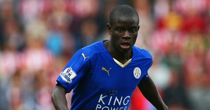during the Barclays Premier League match between Southampton and Leicester City at St Mary's Stadium on October 17, 2015 in Southampton, England.