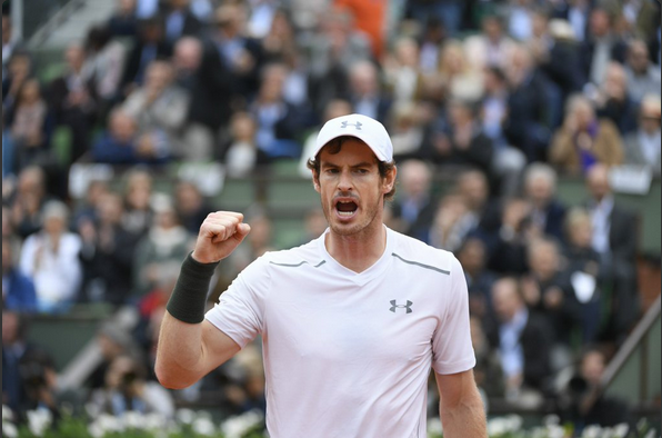 Andy Murray-Roland-Garros