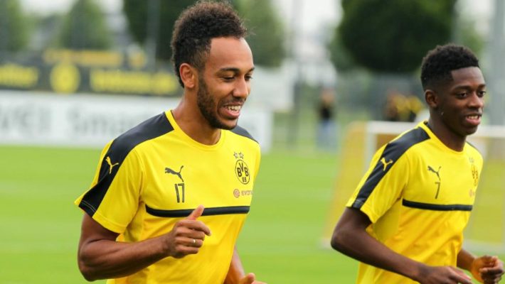 auba et dembélé