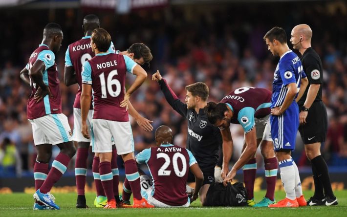 Ayew blessé