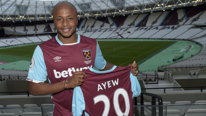 ayew west ham