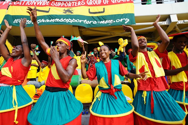 Supportrice Cameroun