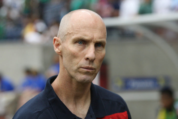 22 June 2011: Head coach Bob Bradley of USA of Panama during a CONCACAF Gold Cup semi-final match at Reliant Stadium in Houston, Texas. USA won 1 to 0.