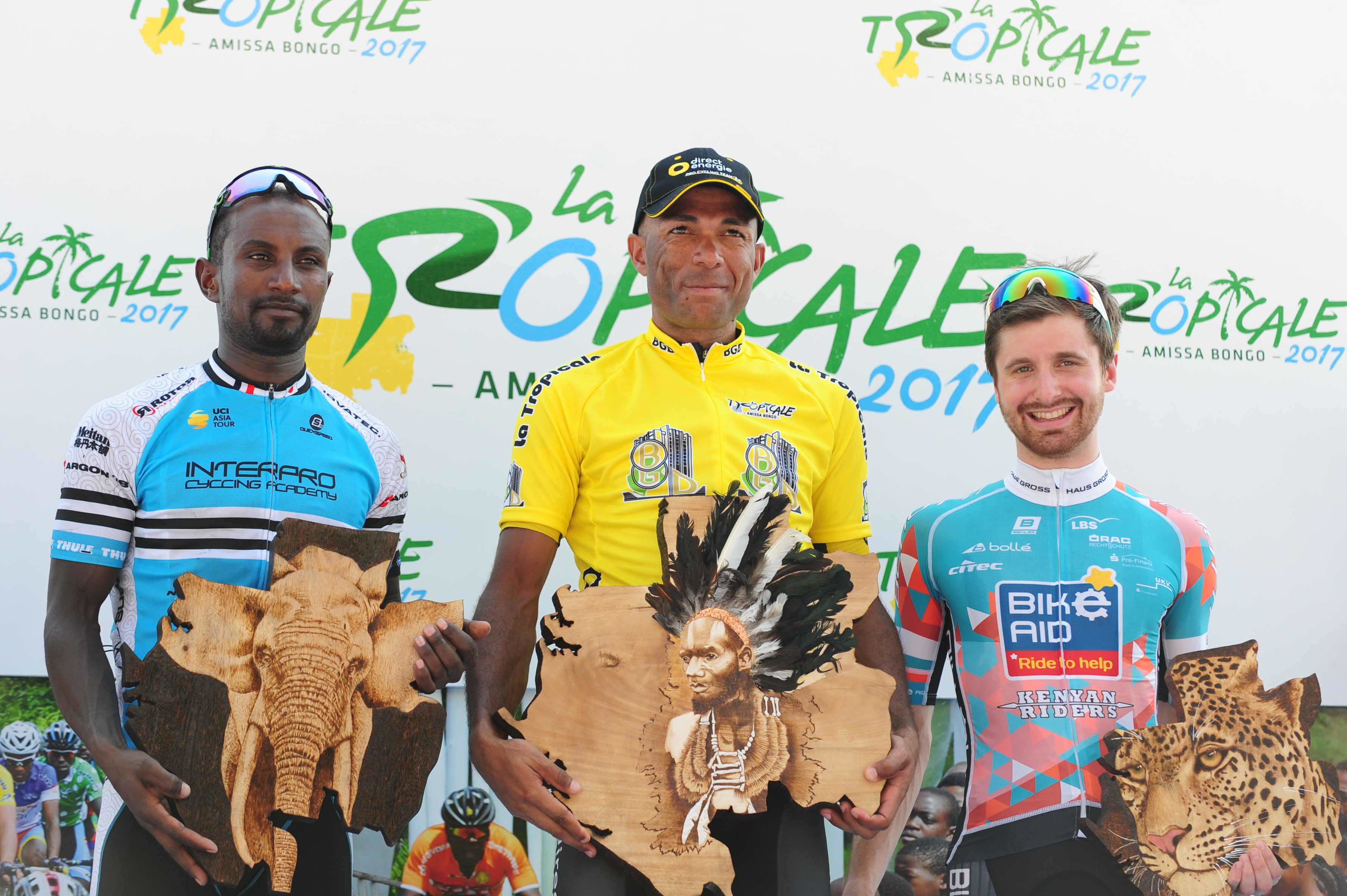 Tropicale Amissa Bongo Tous les podiums et maillots 2017