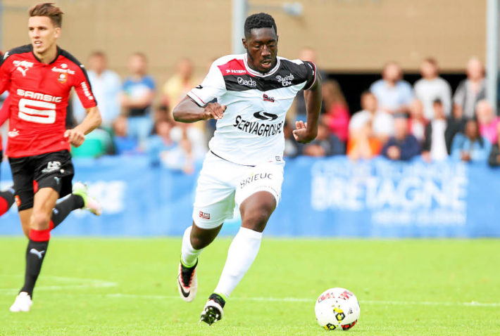 Football. EAG. Alexandre Mendy. Photo Lisa Tilly
