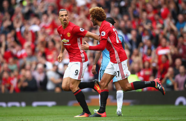 fellaini et ibra