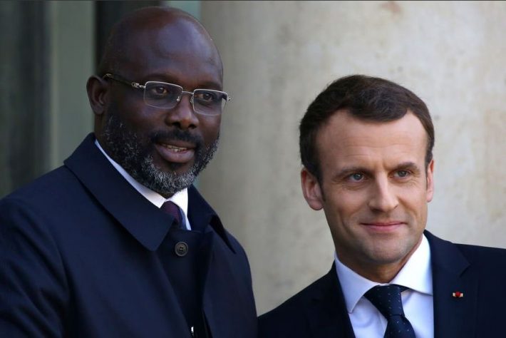 weah macron