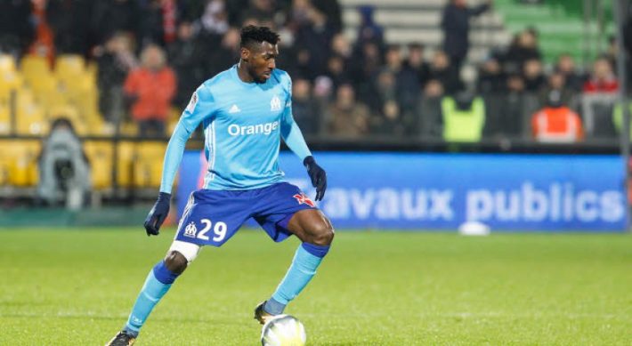 Andre Frank Zambo Anguissa of Marseille during the Ligue 1 match between Metz and Olympique Marseille at Stade Saint Symphorien on November 29, 2017 in Metz, . (Photo by Fred Marvaux/Icon Sport)