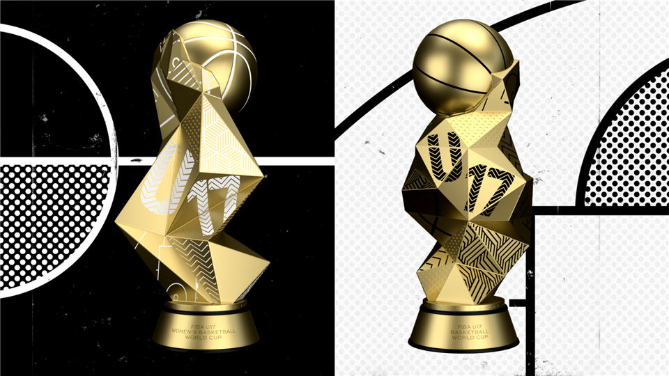 De nouveaux trophées pour les Coupes du monde FIBA U17