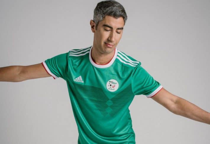 maillot algerie vert