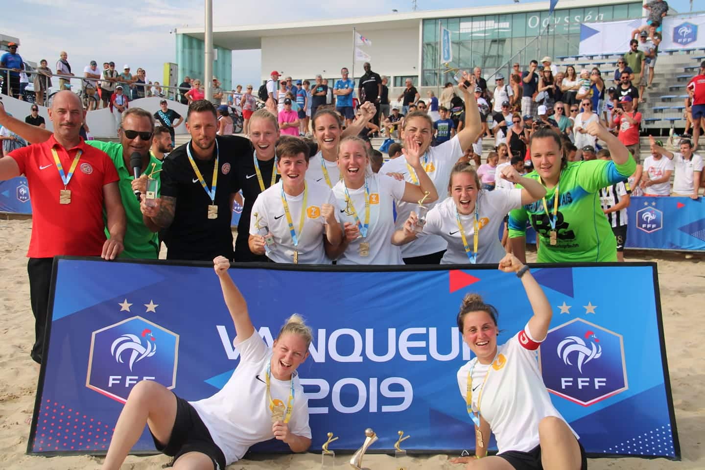 France Le Grand Calais sacré champion de France de beach soccer