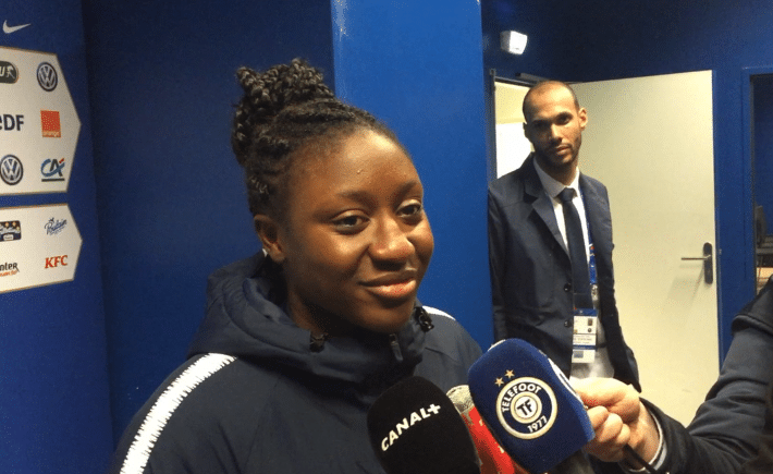 Kadidiatou Diani : « Les matches de Coupe du Monde ne sont jamais les mêmes [que les amicaux] »
