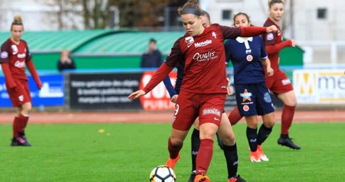 D1 : Valérie Sanderson quitte le FC Metz et rentre au Canada