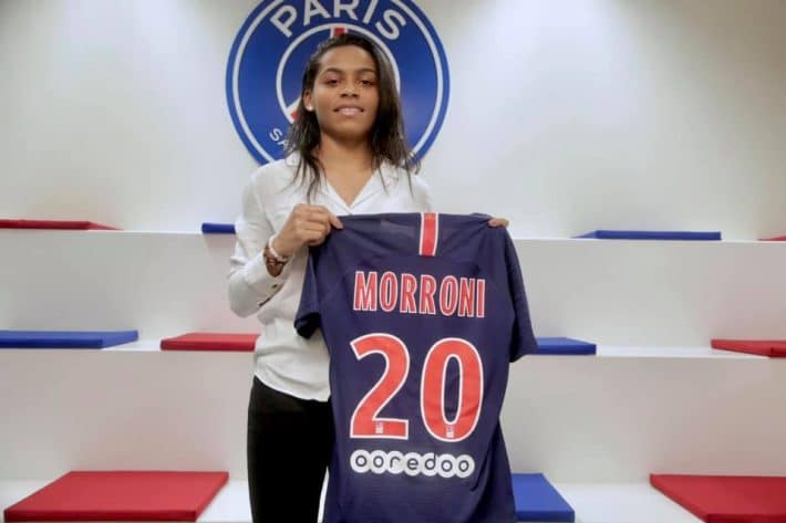 D1 : Perle Morroni prolonge de deux saisons au Paris Saint-Germain