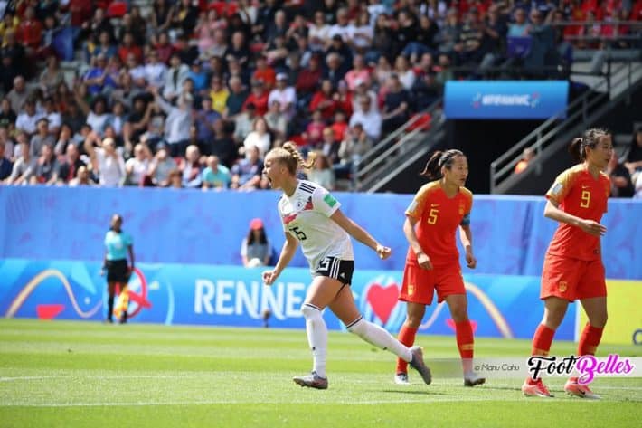 Allemagne / Chine (1-0) : Giulia Gwinn libère l'Allemagne du piège de la Chine !