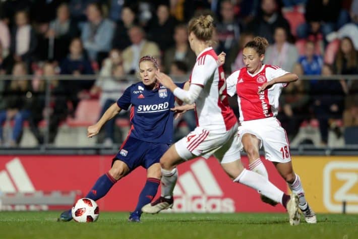 [UWCL, 1/8e aller] Ajax – OL (0-4) : Lyon signe une large victoire à Amsterdam