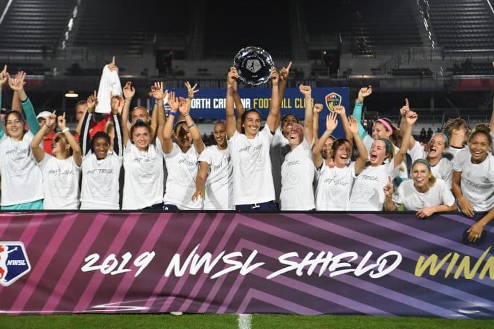 NWSL : Le North Carolina Courage vainqueur de la saison régulière (Shield), place aux playoffs