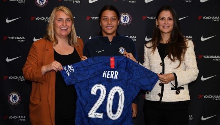 FA WSL : L'attaquante australienne Sam Kerr va porter les couleurs de Chelsea