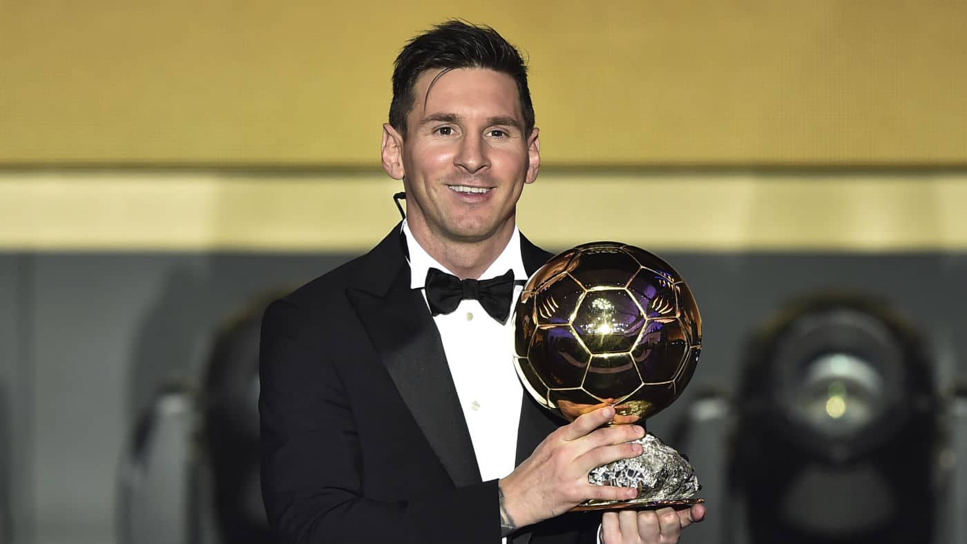 Lionel Messi élu Ballon d'Or 2019
