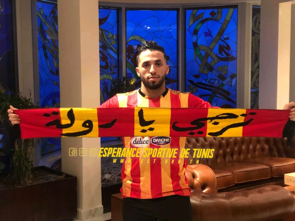 Abderrahmane Meziane Bentahar L’Algérien signe à l'Espérance de Tunis