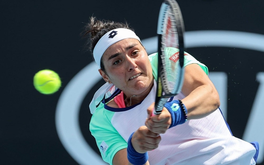 open daustralie ons jabeur elimine la britannique johanna konta