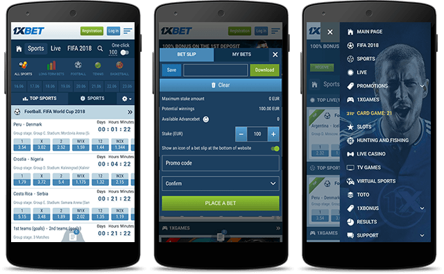 1xbet app apk