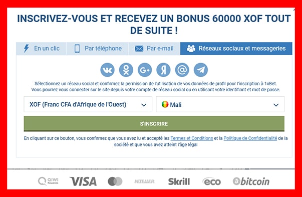 1xbet limita