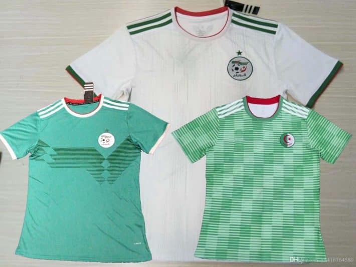 nouveau maillot algerie