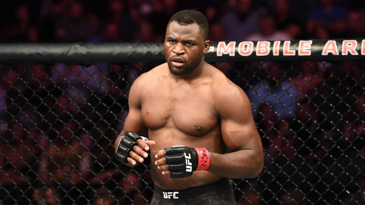 UFC Ngannou annonce les couleurs de son prochain combat