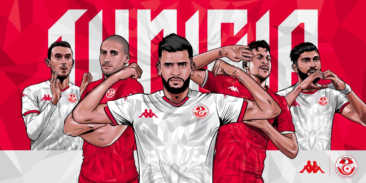 Tunisie  Les nouveaux maillots dévoilés par l’équipementier Kappa