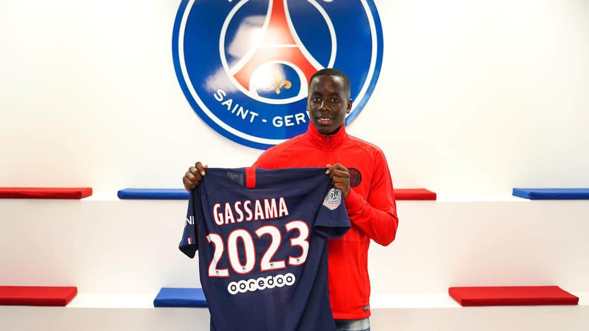 PSG  Premier contrat pro pour Djeidi Gassama