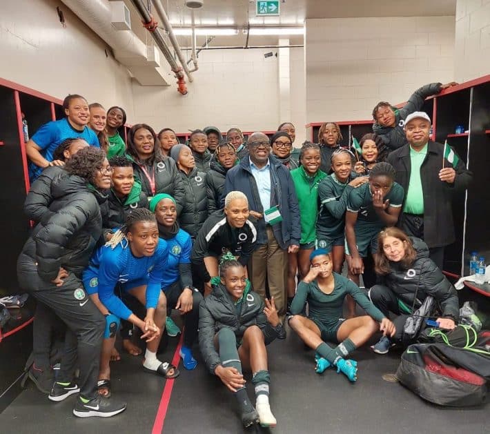 super falcons after draw against canada