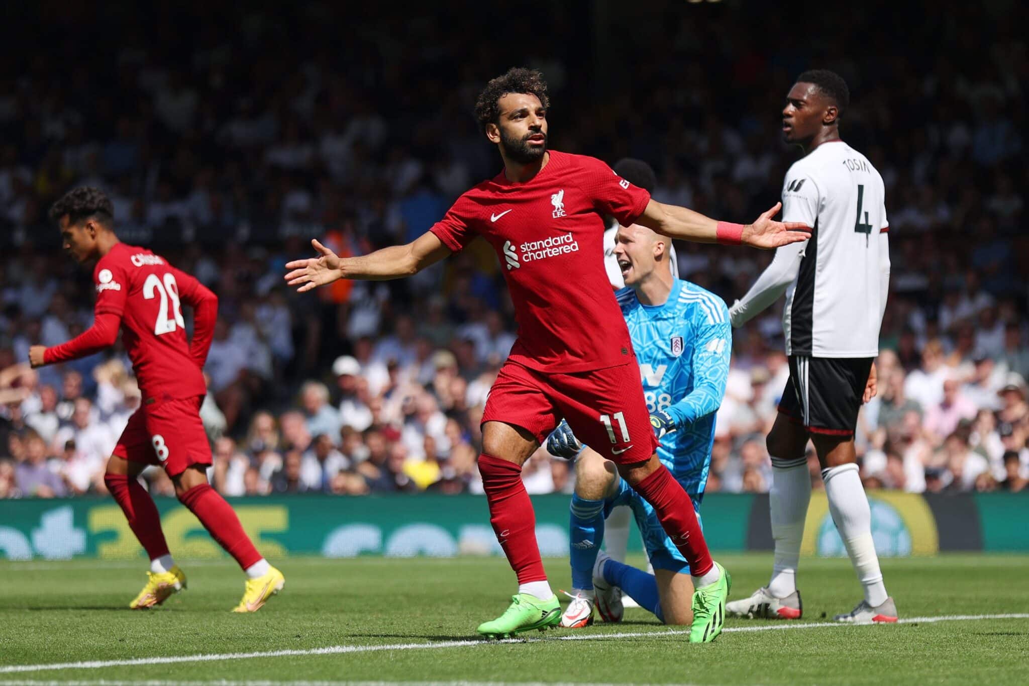 Manchester united fulham live. Салах Ливерпуль. Салах 22 23. Ливерпуль Манчестер Юнайтед 22.08. Манчестер Юнайтед Ливерпуль.