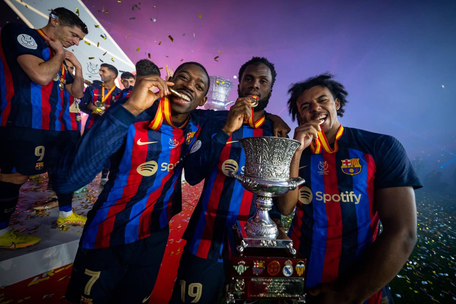 Kessié remporte sa première Supercoupe d'Espagne avec le Barça