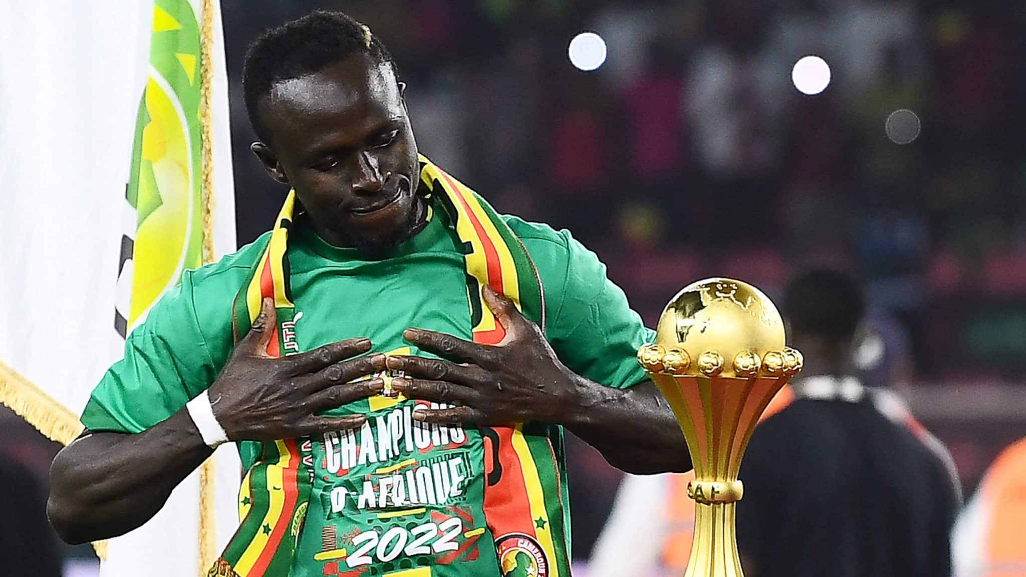 Sénégal Sadio Mané élu meilleur joueur de l'année 2022 Africa Top