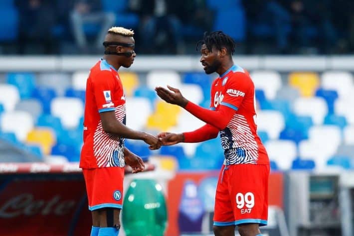 Zambo Anguissa Naples annonce le retour du Camerounais contre MilanZambo Anguissa Naples annonce le retour du Camerounais contre Milan