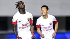Issa Kallon marque son premier but avec Shanghai Port FC en Chine (Vidéo)