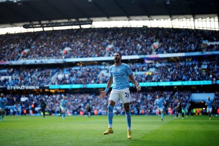 Mahrez et Man City remportent la Premier league