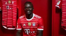 Sadio Mané et le Bayern Munich dévoilent le maillot de la saison prochaine