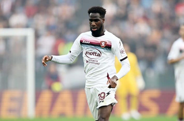 Salernitana Boulaye Dia forfait pour le dernier match de la saison